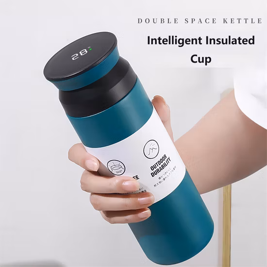 480 ml Thermo-Vakuumbecher aus Edelstahl mit Deckel