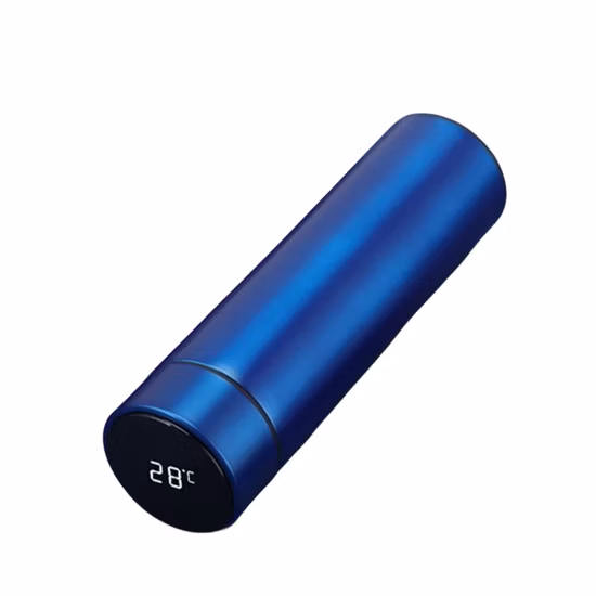 500 ml Edelstahl-Flaschen mit LED-Anzeige, intelligente Temperatur, intelligente Wasser-Vakuumflasche