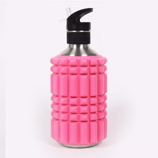 650 ml/22 ozbrimma Premium-Sport-Wasserflasche aus Kunststoff mit auslaufsicherem Klappdeckel – Must-Have für das Fitnessstudio, Yoga, Laufen, im Freien, Radfahren